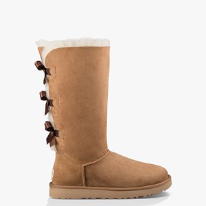 Ugg Bailey Bow Tall II Women Classic Boots Brown (8269LUZBH)